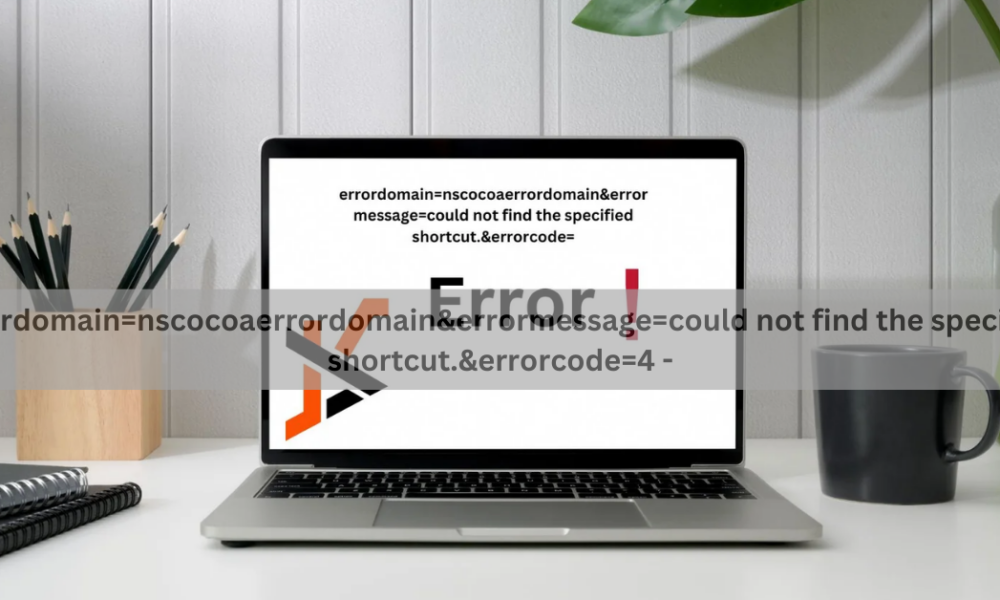 Errordomain=nscocoaerrordomain&errormessage=could not find the specified shortcut.&errorcode=4 -